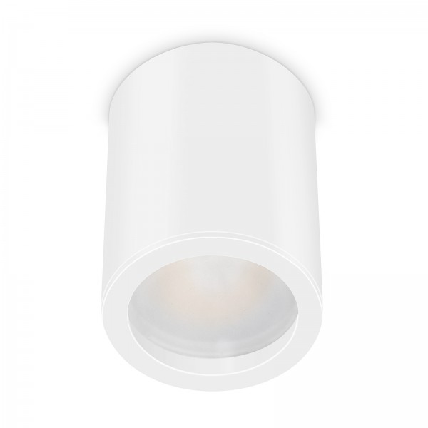 Smart Home Tube Pure LED Aufbauleuchte weiß 10cm 24V 6W - 120° KNX DALI GOOGLE HUE